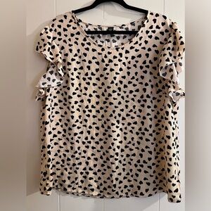 SHEIN CURVE 2XL SLEEVES BLOUSE